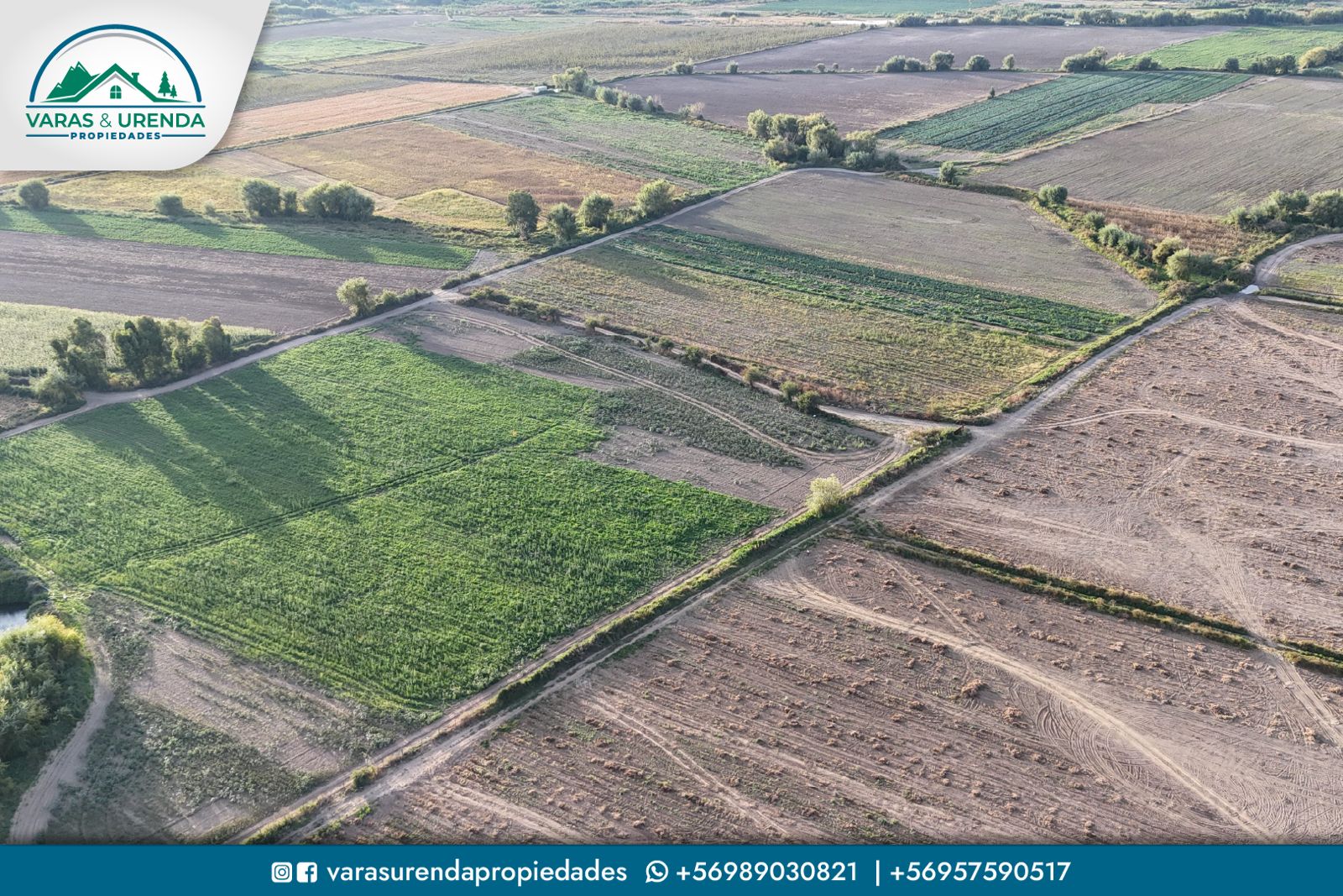 Se Vende Parcela 43,25 hectáreas planas de riego, Villa Prat – Sector Huaquen