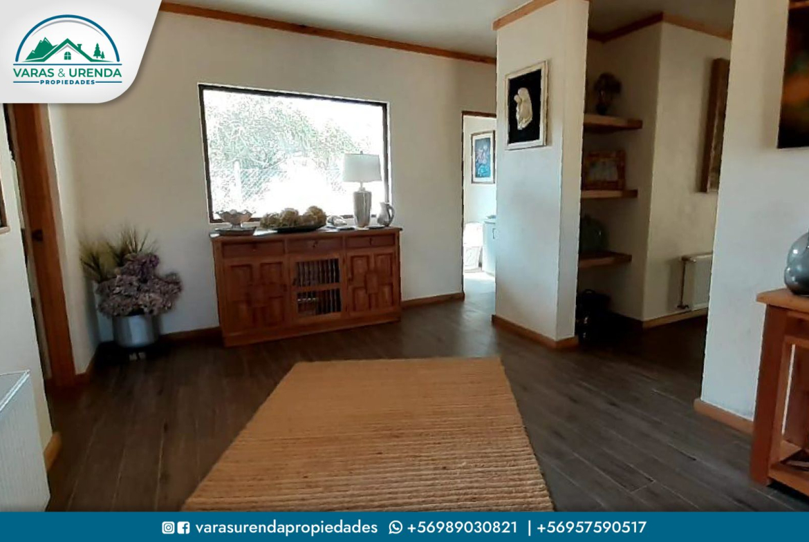Se Vende excelente casa de 234 m2 en terreno de 5.000 m2, Hacienda Zapallar – Curicó