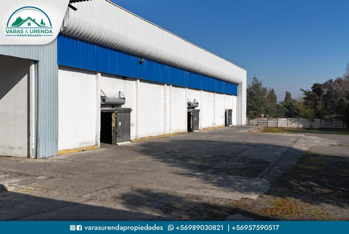 Se Vende propiedad Agroindustrial de 10.000 m2, Romeral – Curicó