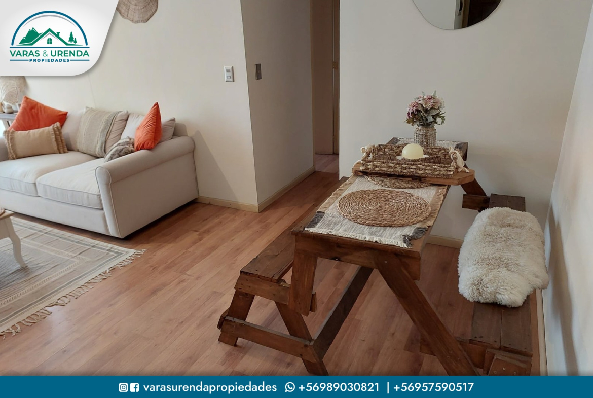 Se Vende departamento en Condominio Claros de Rauquén, Curicó