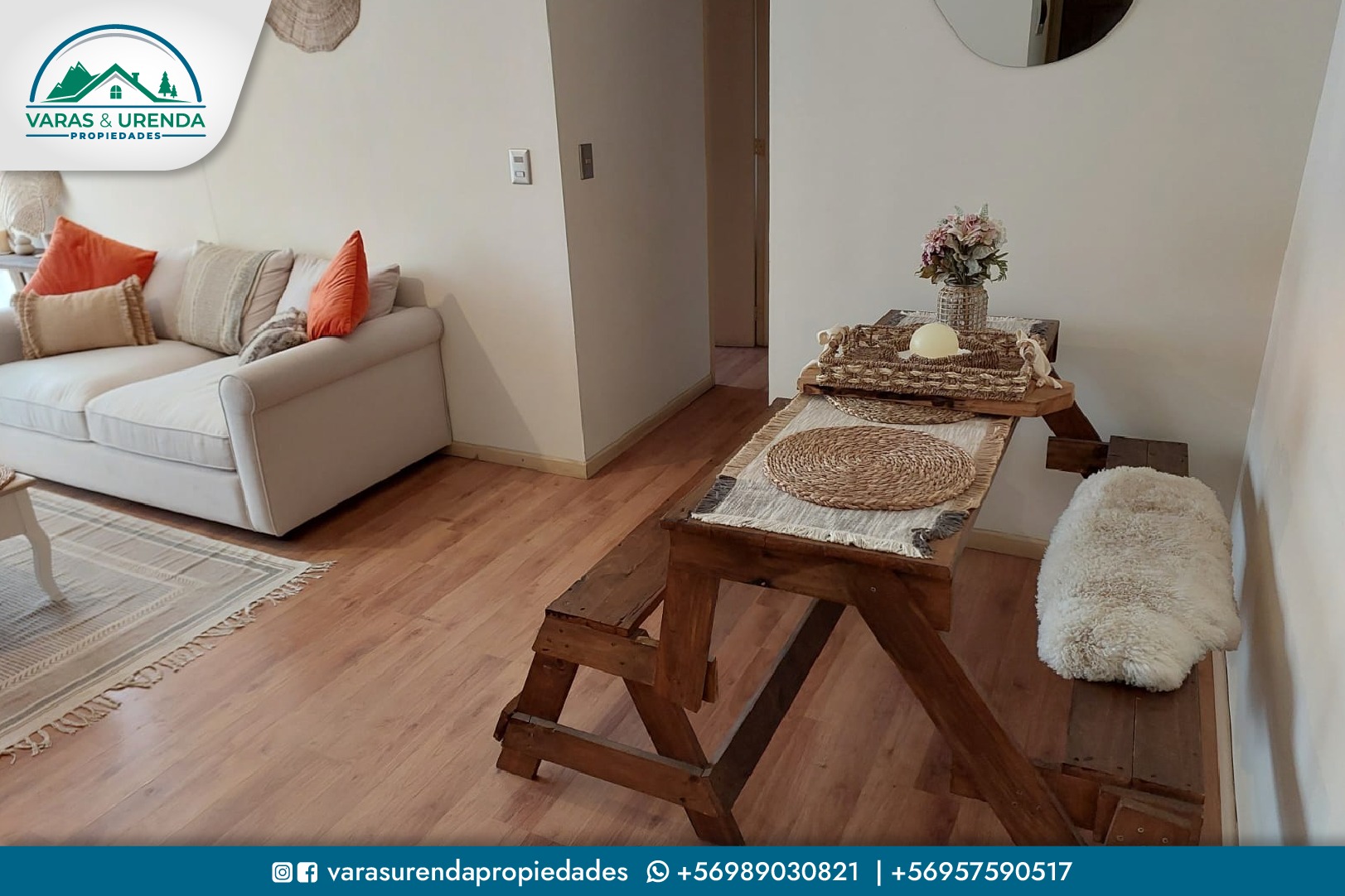 Se Vende departamento en Condominio Claros de Rauquén, Curicó