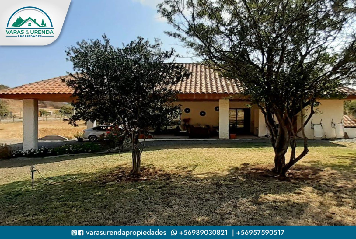 Se Vende excelente casa de 234 m2 en terreno de 5.000 m2, Hacienda Zapallar – Curicó