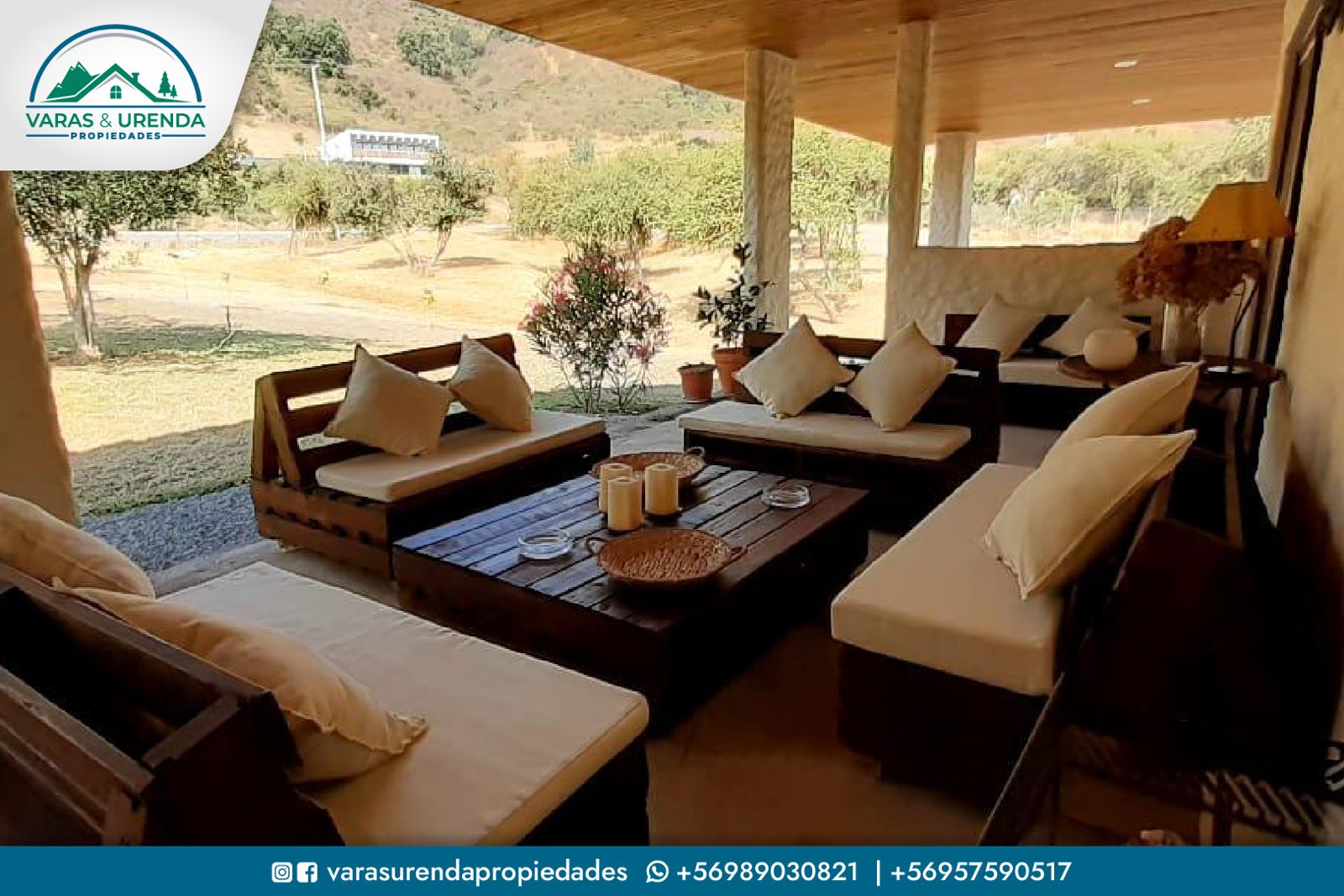 Se Vende excelente casa de 234 m2 en terreno de 5.000 m2, Hacienda Zapallar – Curicó