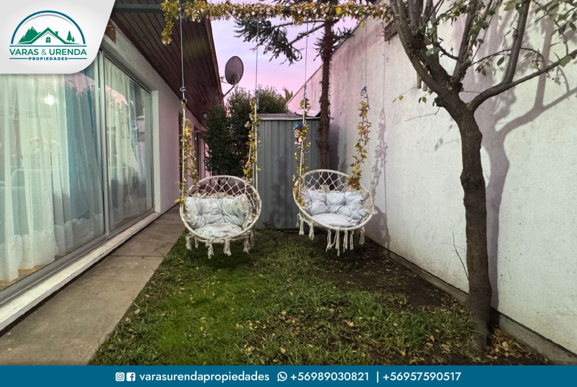 Se Vende casa de 102 m2 en sector La Marquesa, Curicó