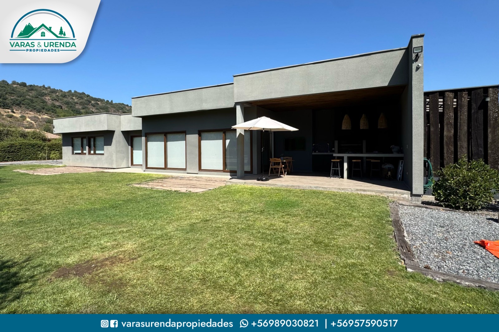 Se Vende excelente casa de 210 m2 en Hacienda Zapallar, Curicó