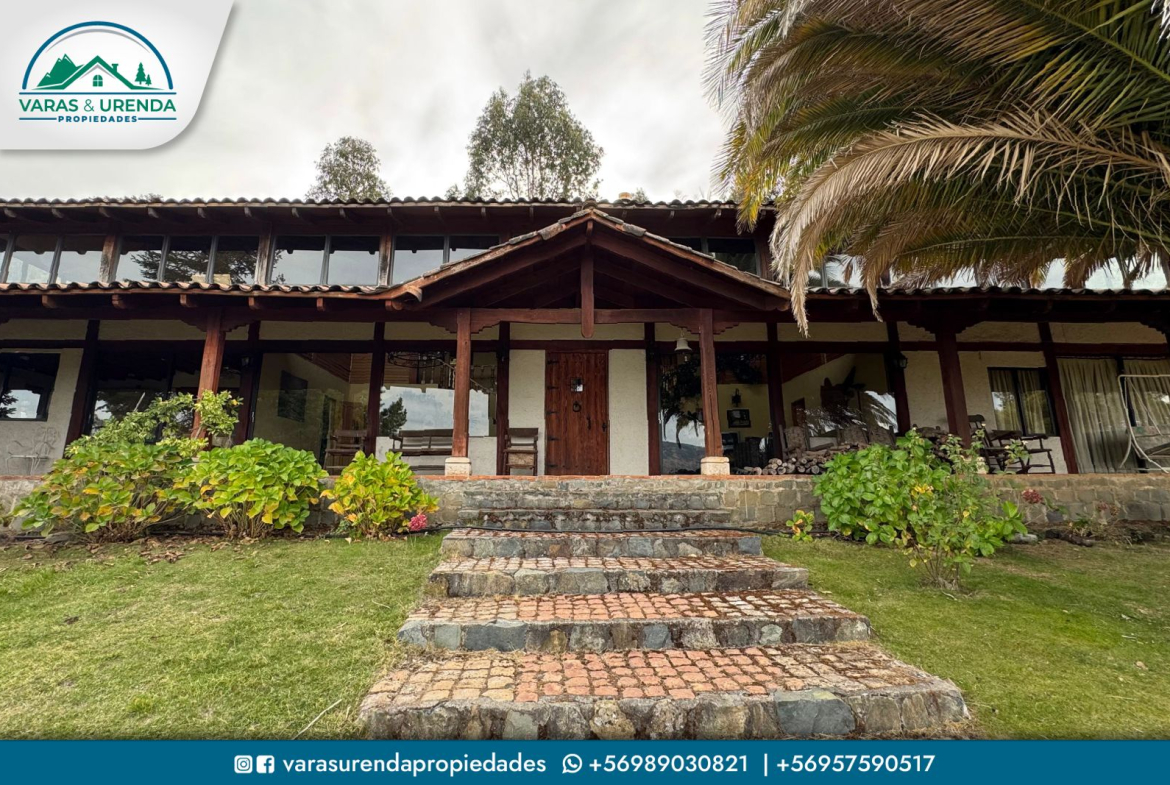 Se Vende propiedad de 38 hectáreas con casa principal de 280 m2 en Rauco, Sector Majadilla – Curicó
