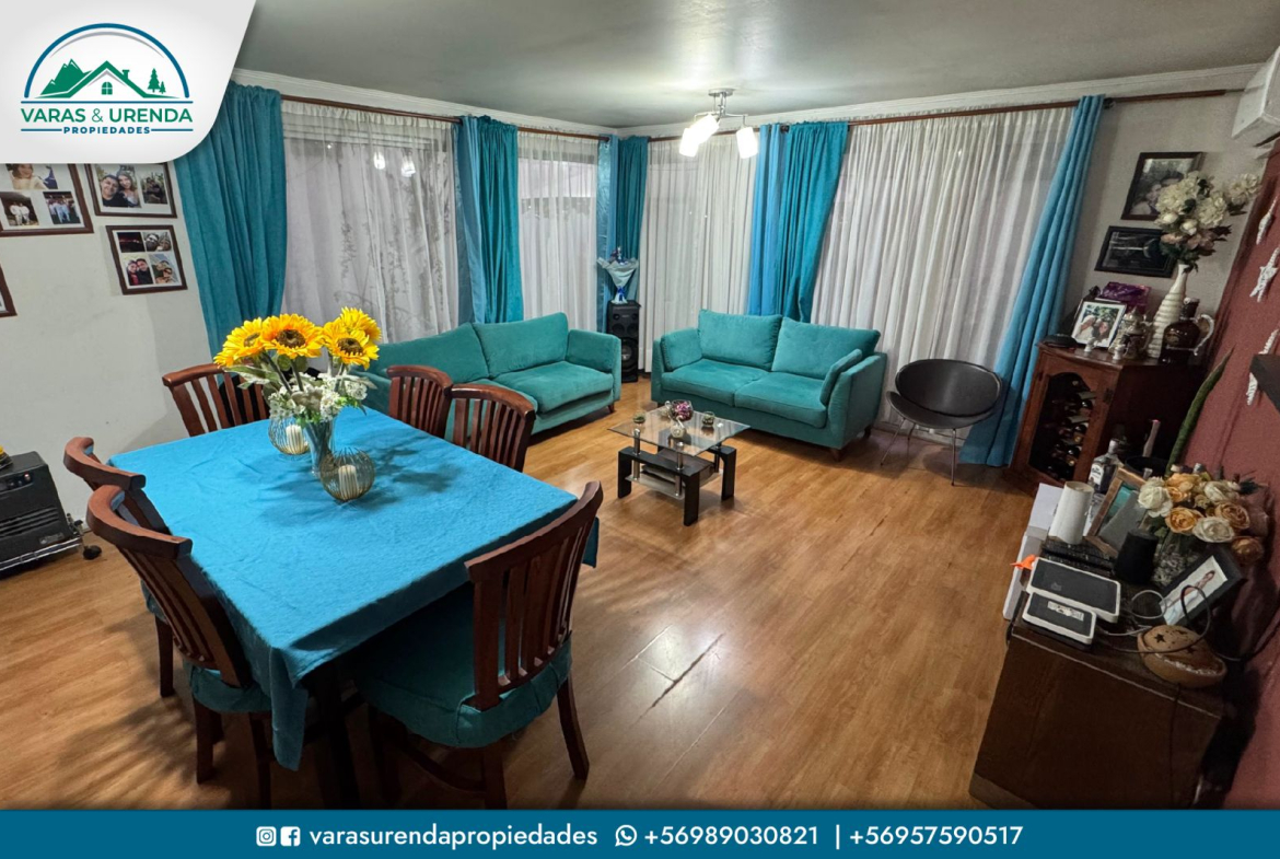 Se Vende casa de 102 m2 en sector La Marquesa, Curicó