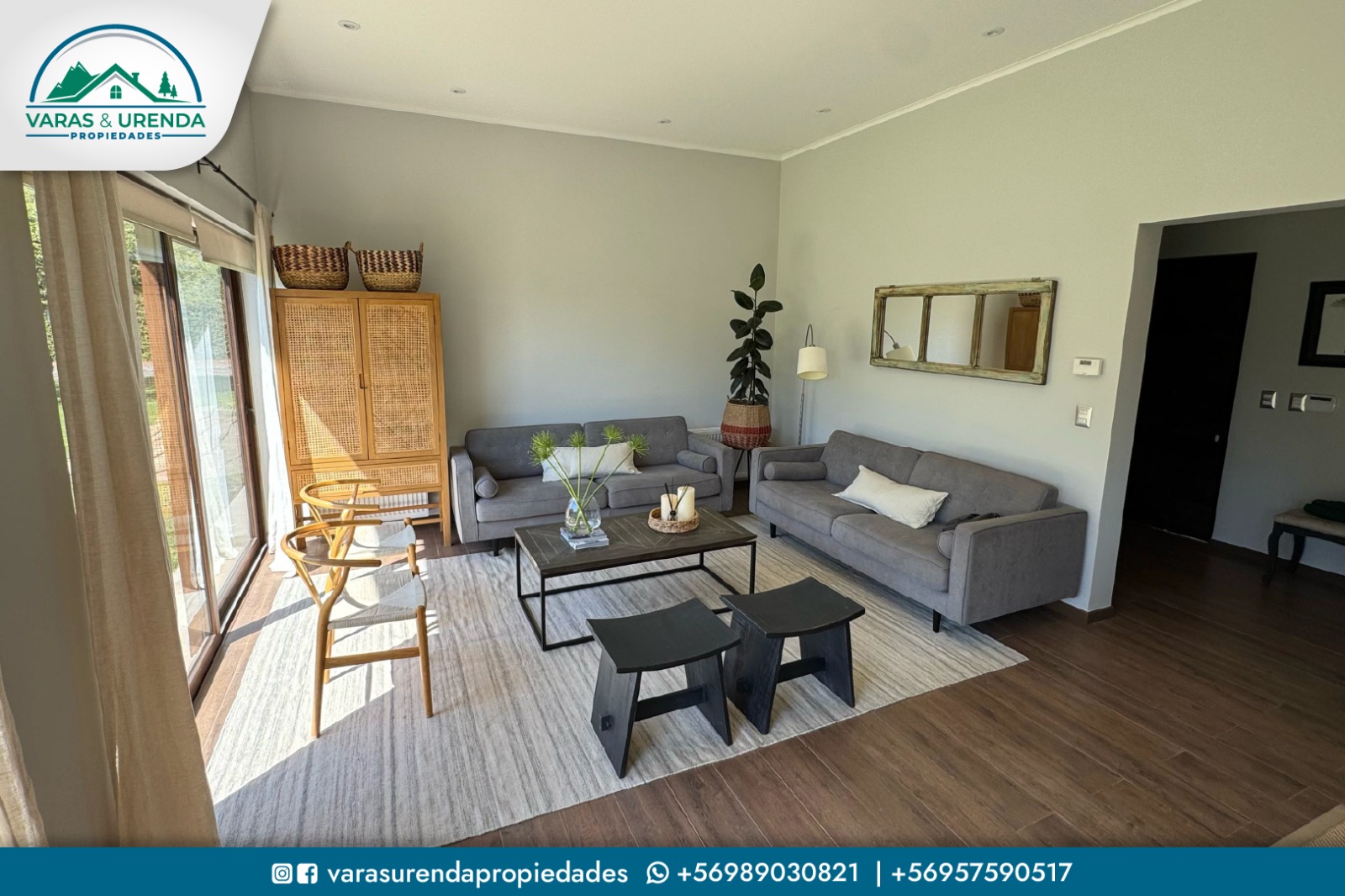 Se Vende excelente casa de 210 m2 en Hacienda Zapallar, Curicó