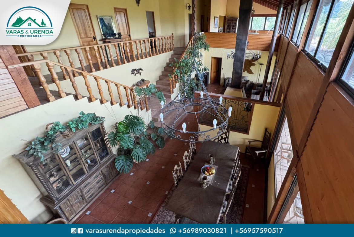 Se Vende propiedad de 38 hectáreas con casa principal de 280 m2 en Rauco, Sector Majadilla – Curicó