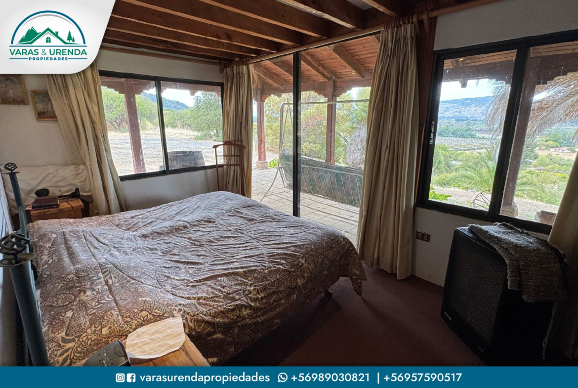 Se Vende propiedad de 38 hectáreas con casa principal de 280 m2 en Rauco, Sector Majadilla – Curicó