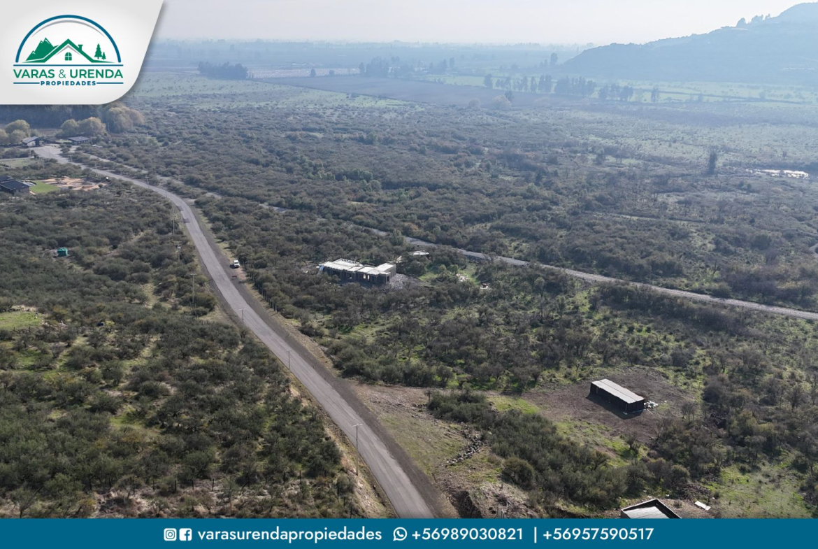 Se Vende excelente sitio de 5.531 m2 en Casa Parque, Curicó