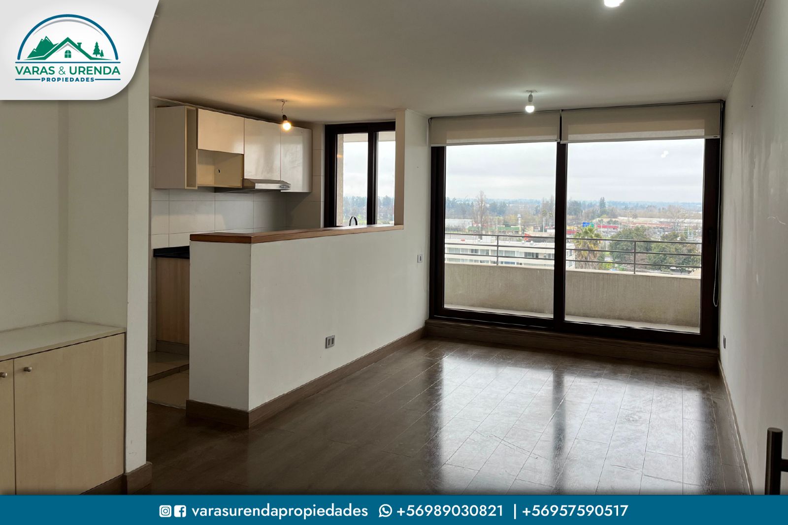 Se Vende excelente departamento de 72 m2 ubicado en Benedicto León, Curicó