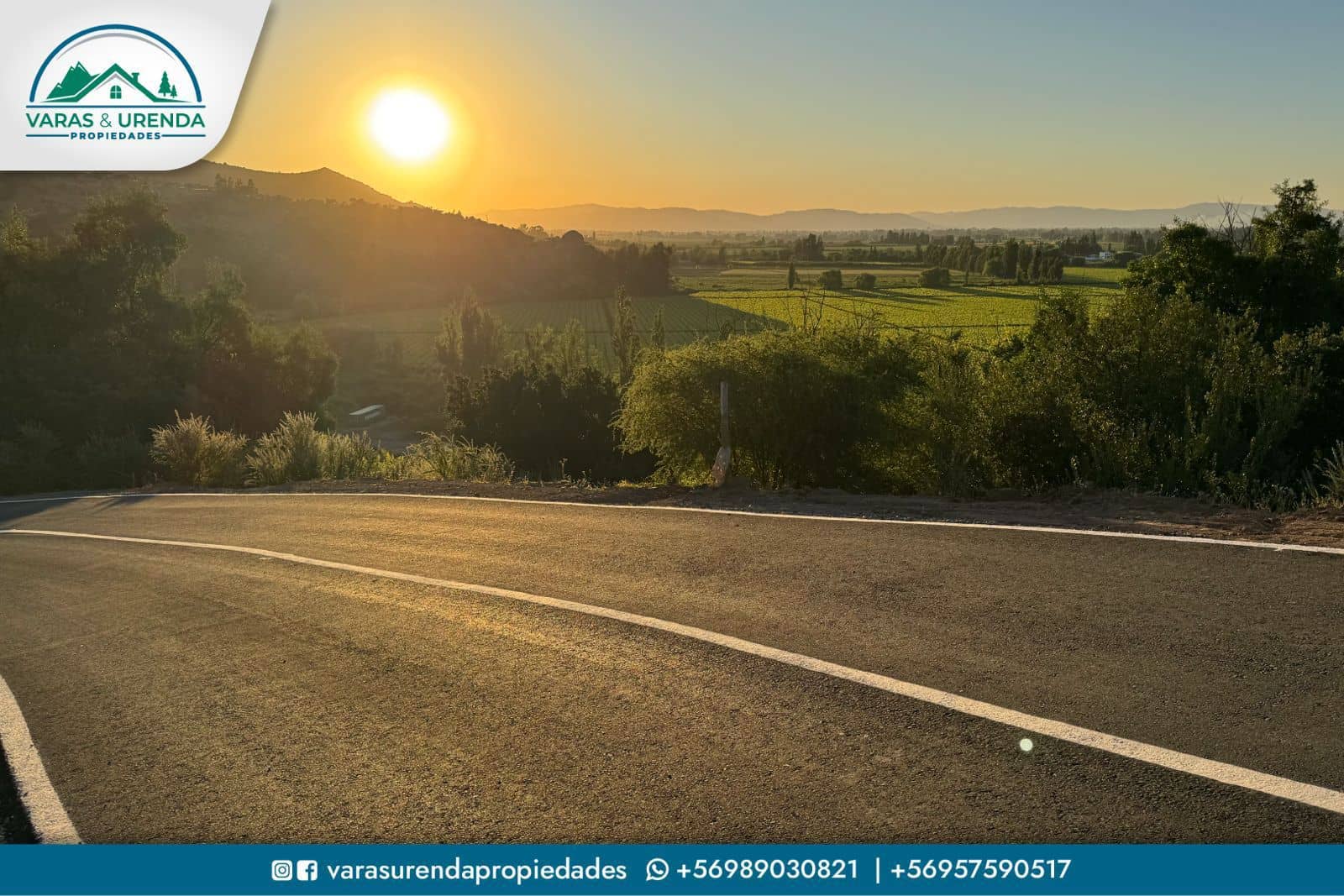 Se Vende sitio 5.100 m2 con una vista espectacular en Hacienda Zapallar, Curicó