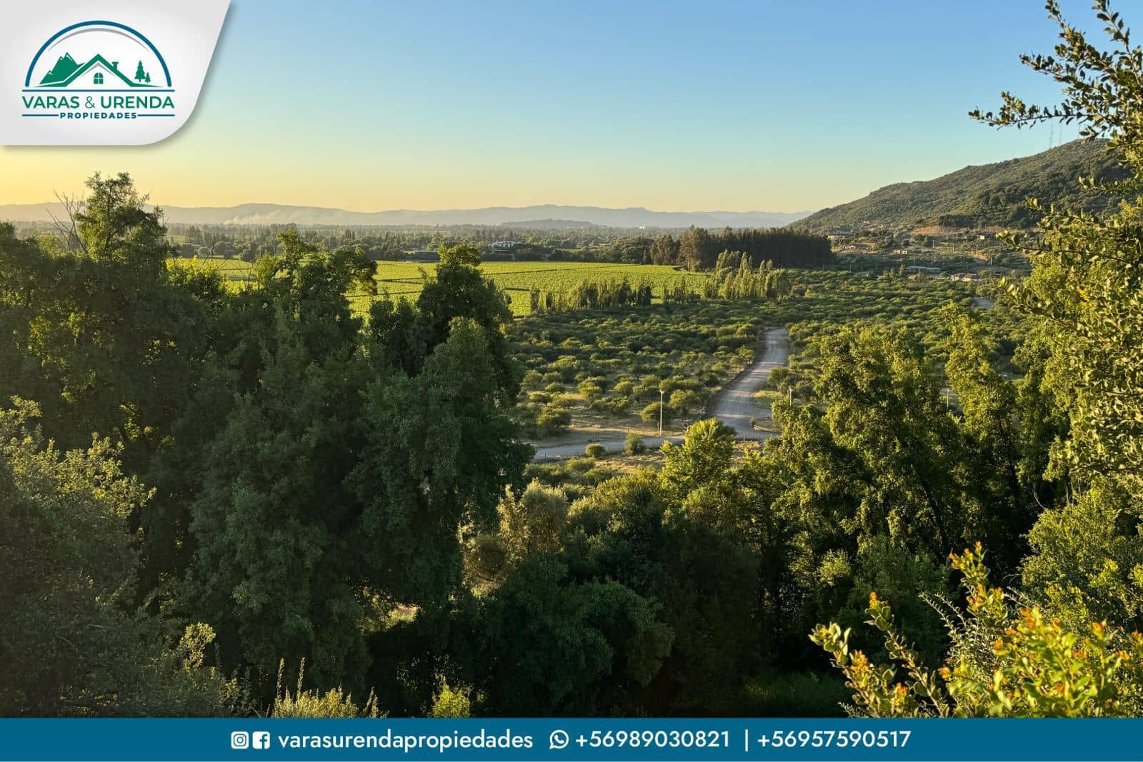 Se Vende sitio 5.100 m2 con una vista espectacular en Hacienda Zapallar, Curicó