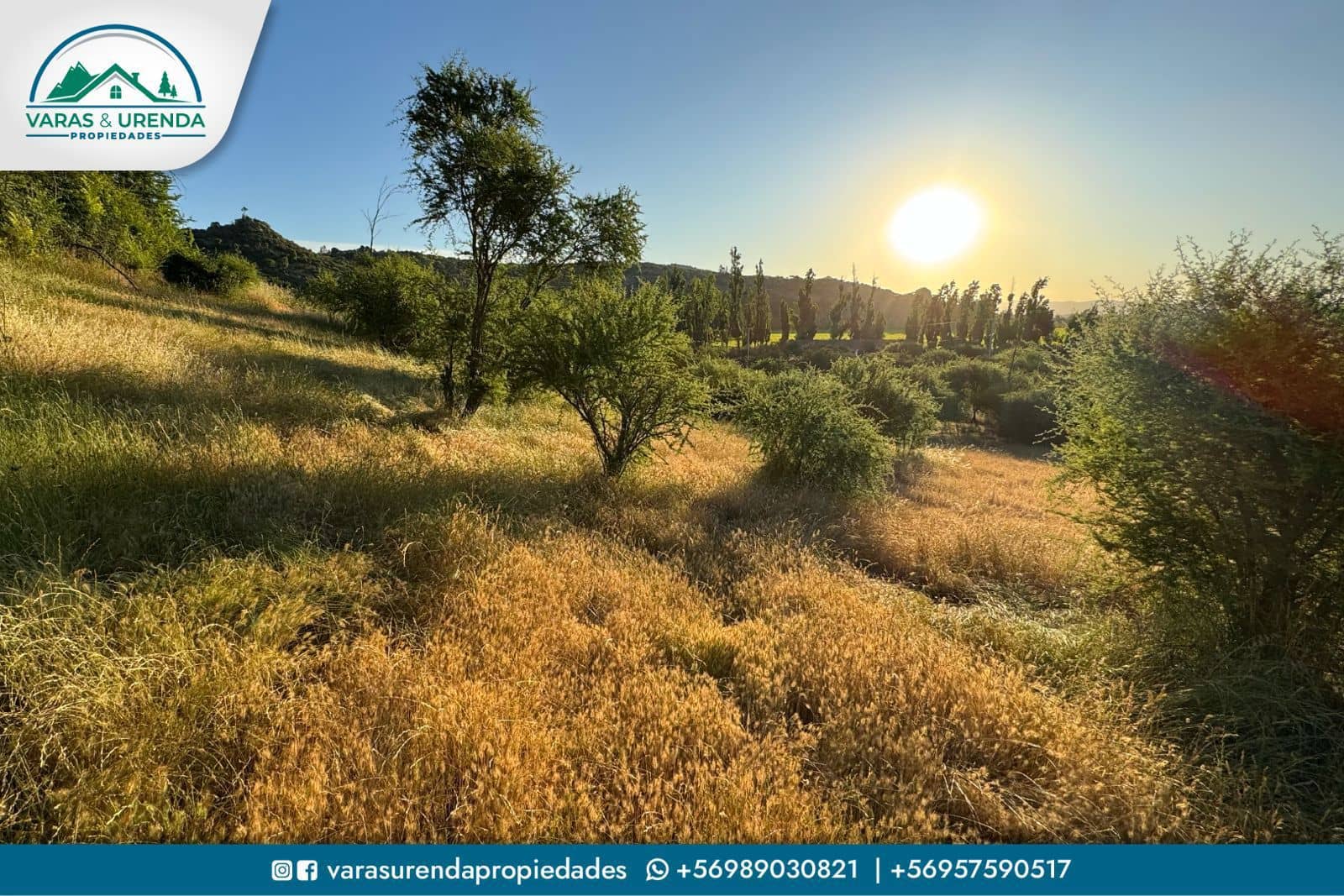Se Vende sitio 5.100 m2 con una vista espectacular en Hacienda Zapallar, Curicó