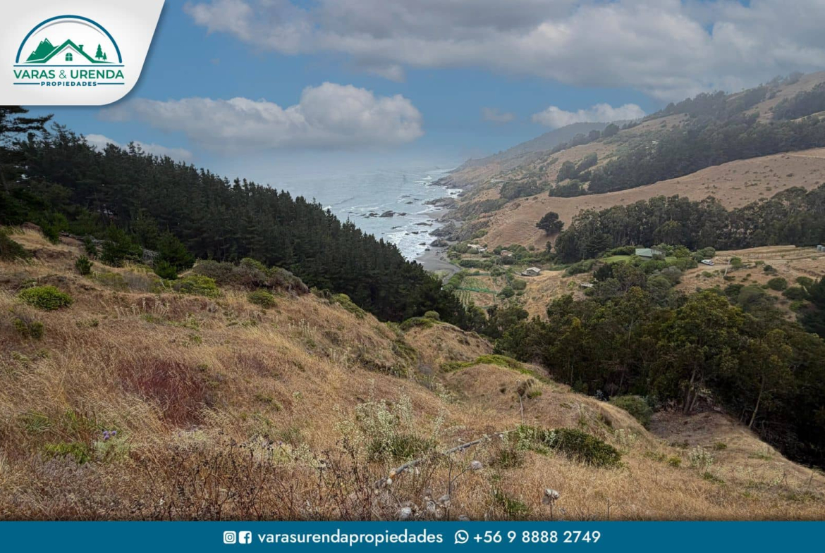 Se Vende lindo sitio de 5.000 m2 en Loteo Trilco, a 12 Km del Lago Vichuquén