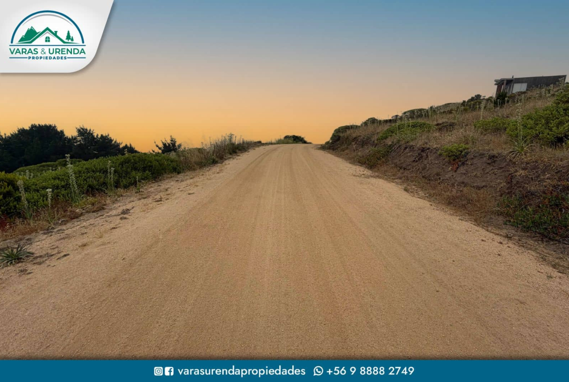 Se Vende lindo sitio de 5.000 m2 en Loteo Trilco, a 12 Km del Lago Vichuquén