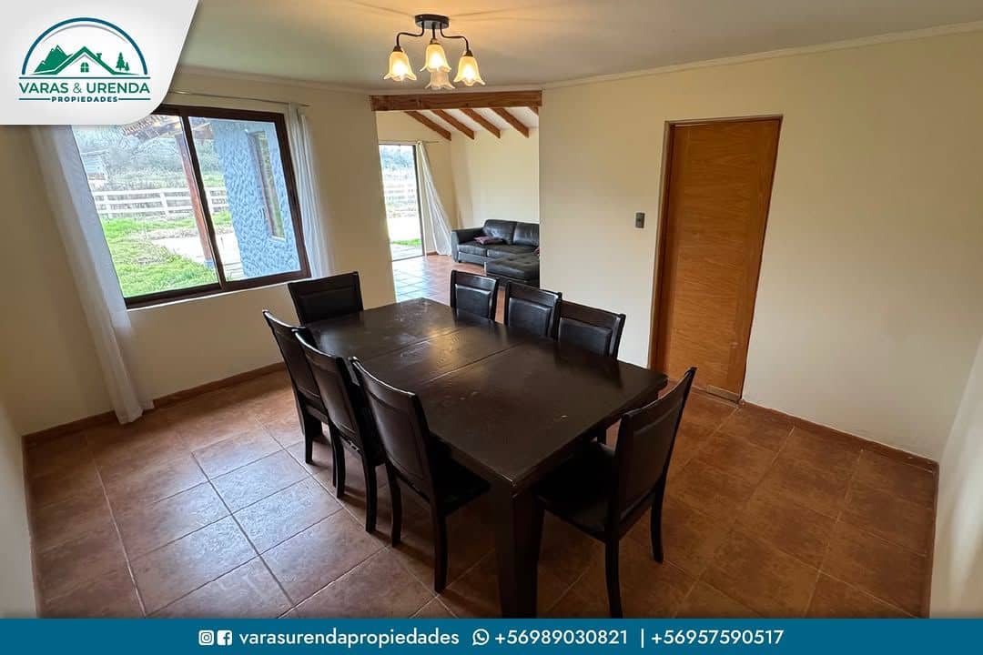 Se Vende linda casa de 212 m2 en sitio de 5.700 m2 camino Zapallar km 5, Curicó