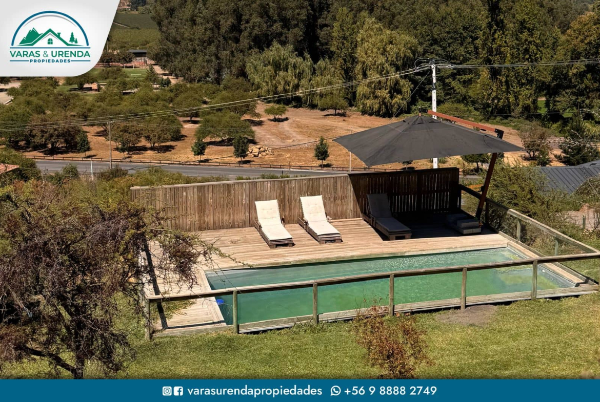 Se Vende Casa de 178 m2 con espectacular vista en Hacienda Zapallar, Curicó (Etapa 4)