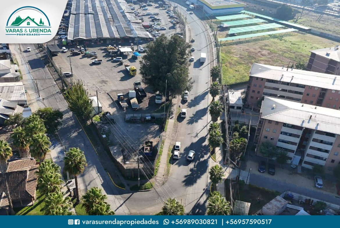 Se Arrienda sitio comercial de 4.000 m2 frente a Felicur, Curicó