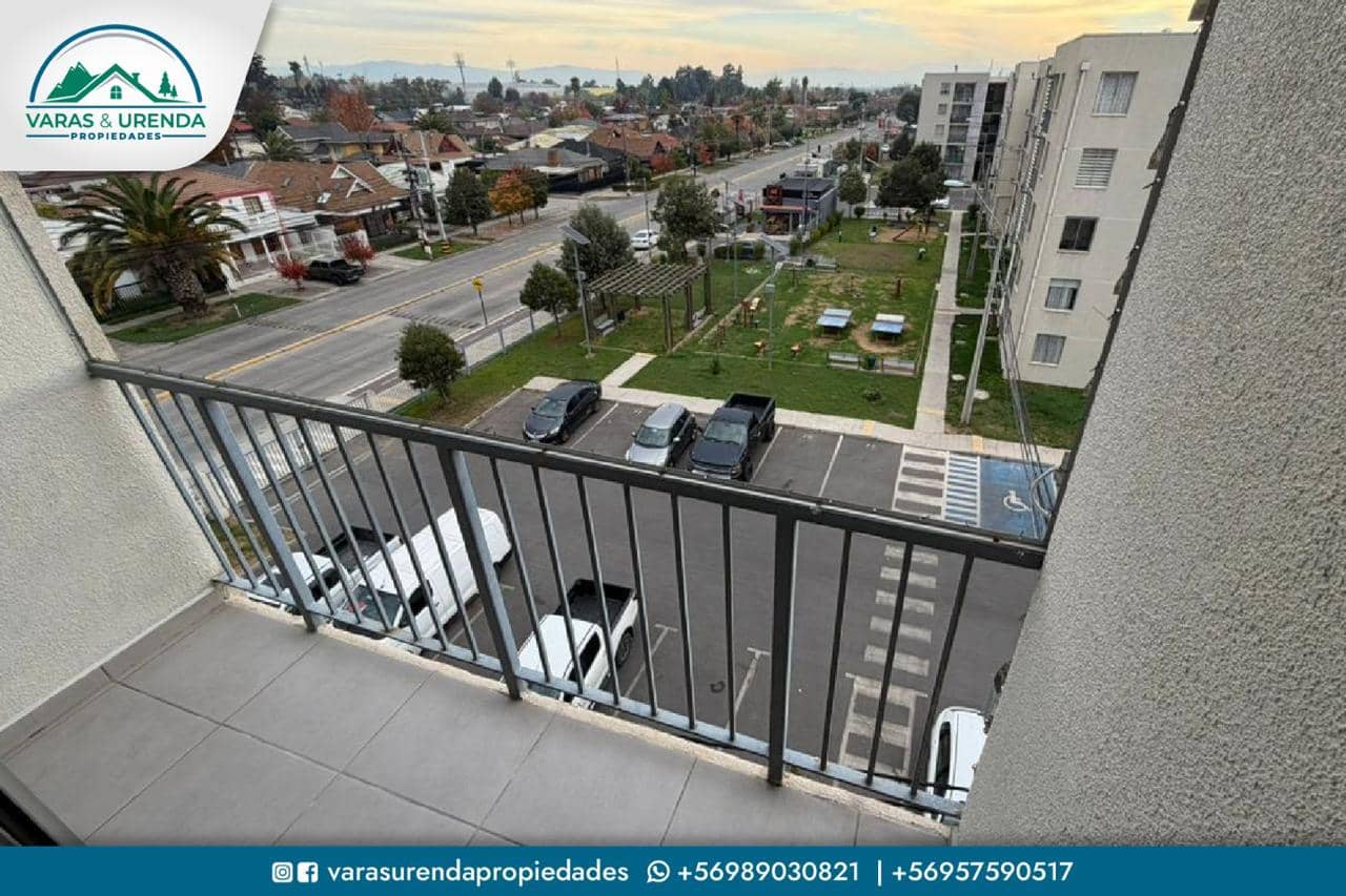 Se Vende excelente departamento de 52 m2 en sector El Boldo, Curicó