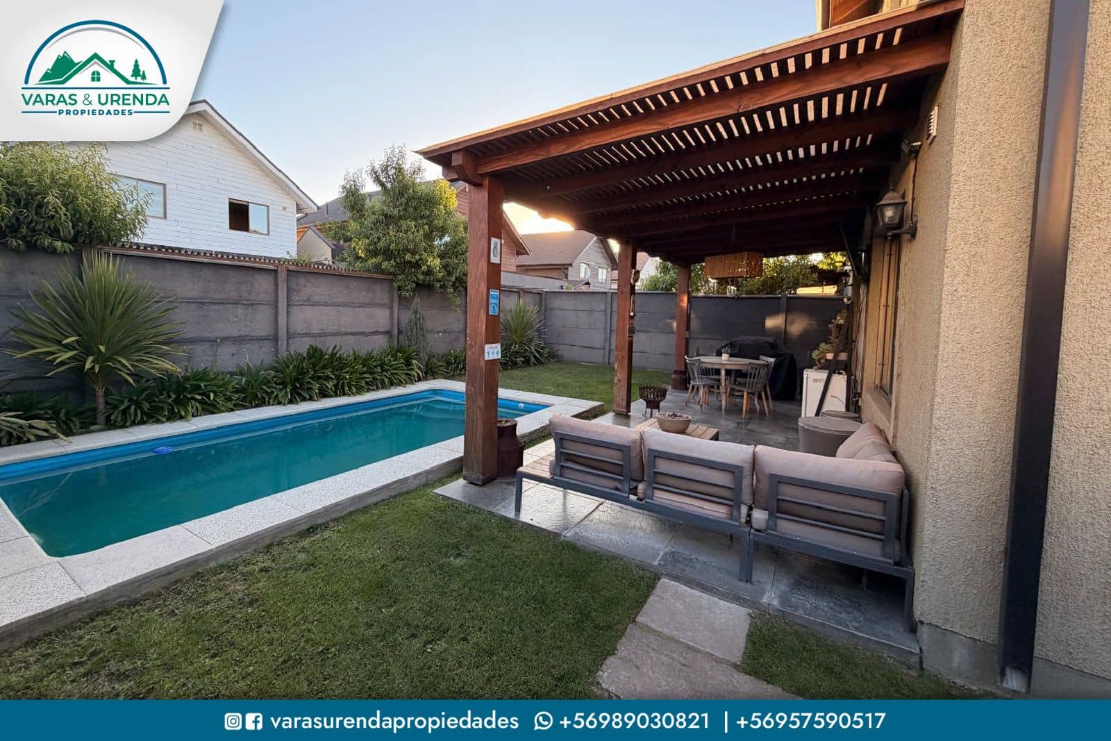 Se Vende casa remodelada de 135 m2 en Hacienda el Boldo, Curicó