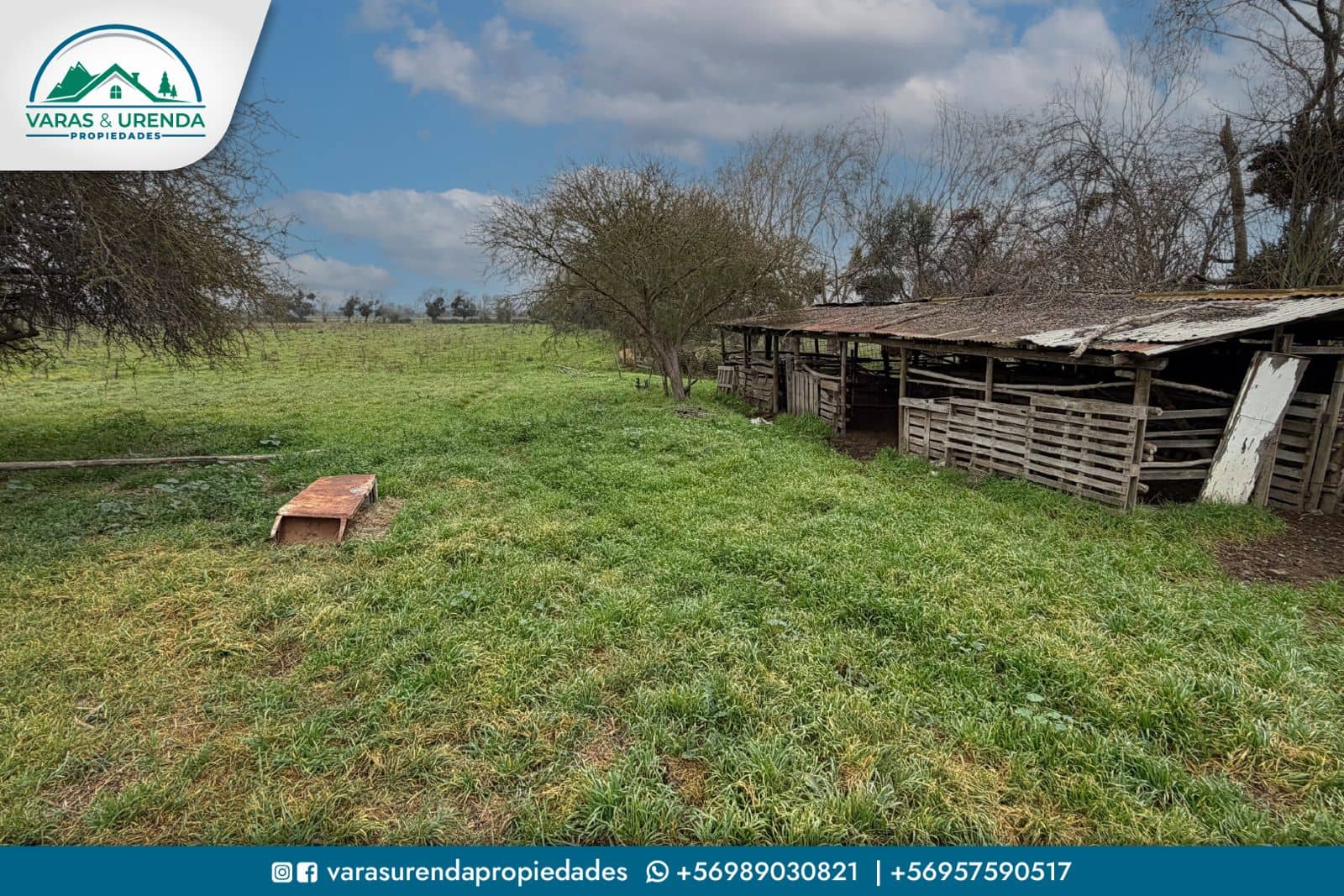 Se Vende linda parcela de 12,7 hectáreas en Sector Comalle, Comuna de Teno