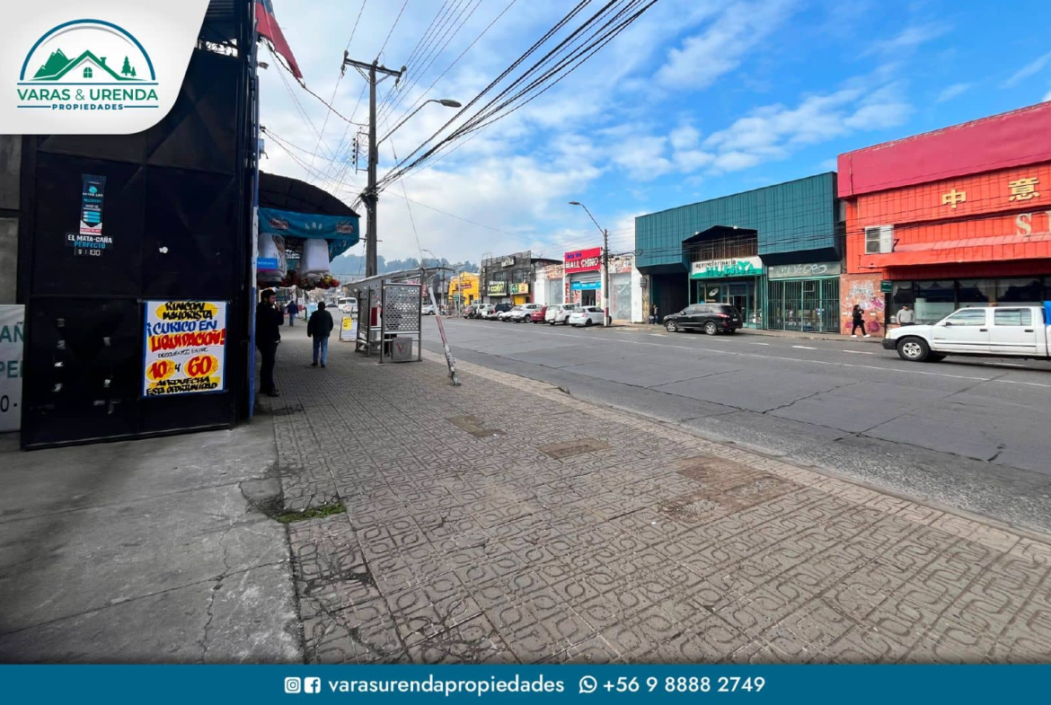 Se Arrienda excelente propiedad comercial de 955,49 m2 en Camilo Henríquez, Curicó