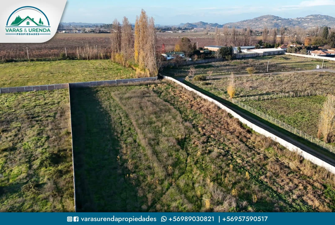 Se Vende excelente sitio plano de 5.000 m2 en Condominio El Madroño km 1,5, Zapallar-Curicó