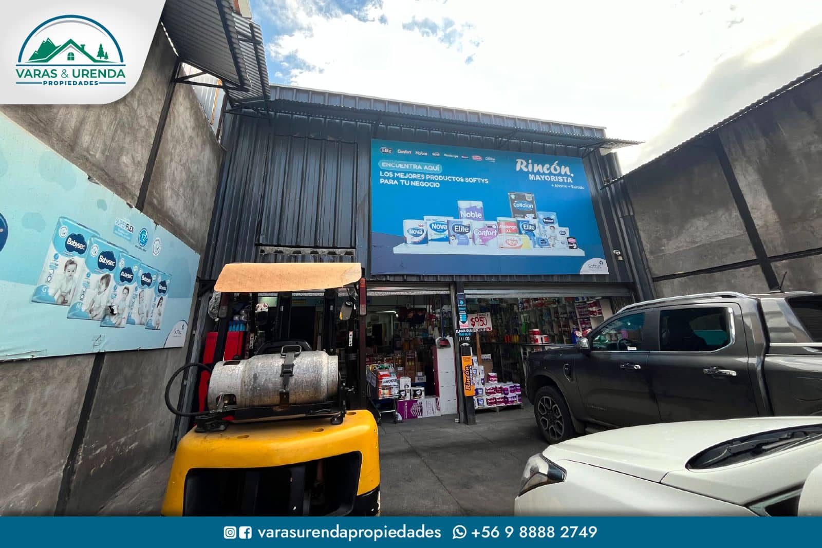 Se Arrienda excelente propiedad comercial de 955,49 m2 en Camilo Henríquez, Curicó