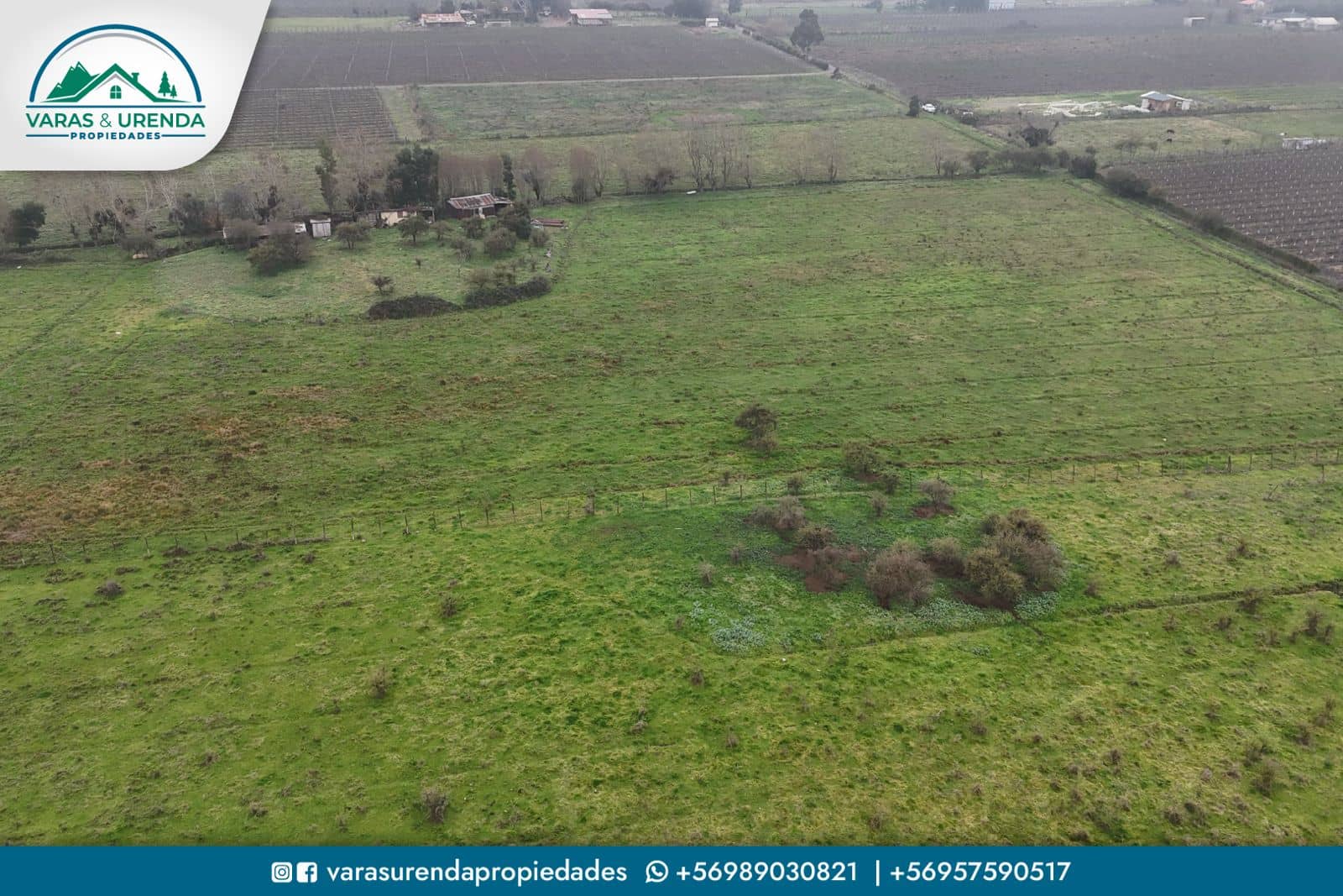 Se Vende linda parcela de 12,7 hectáreas en Sector Comalle, Comuna de Teno