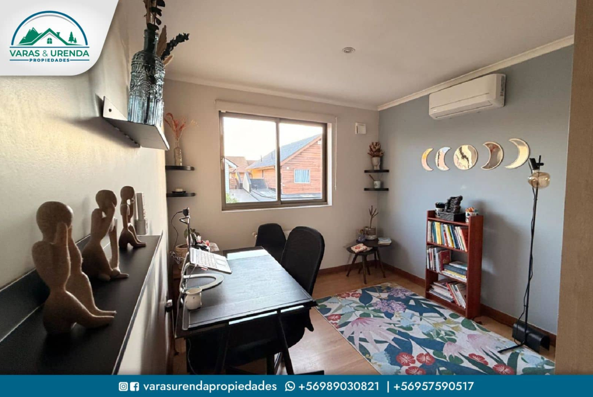 Se Vende casa remodelada de 135 m2 en Hacienda el Boldo, Curicó