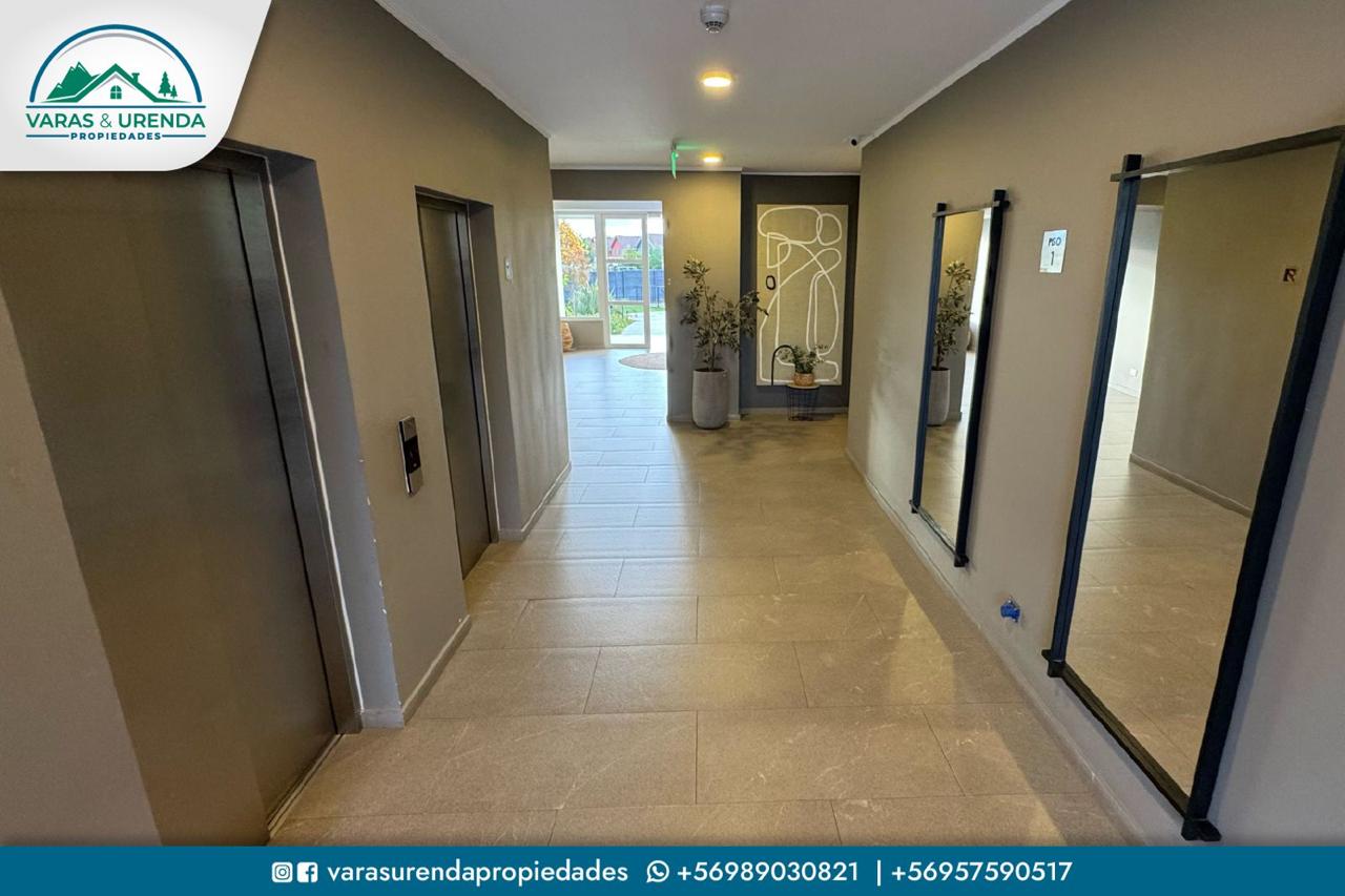 Se Arrienda departamento 38 m2 en Edificio Alto de Quillay, Zapallar, Curicó