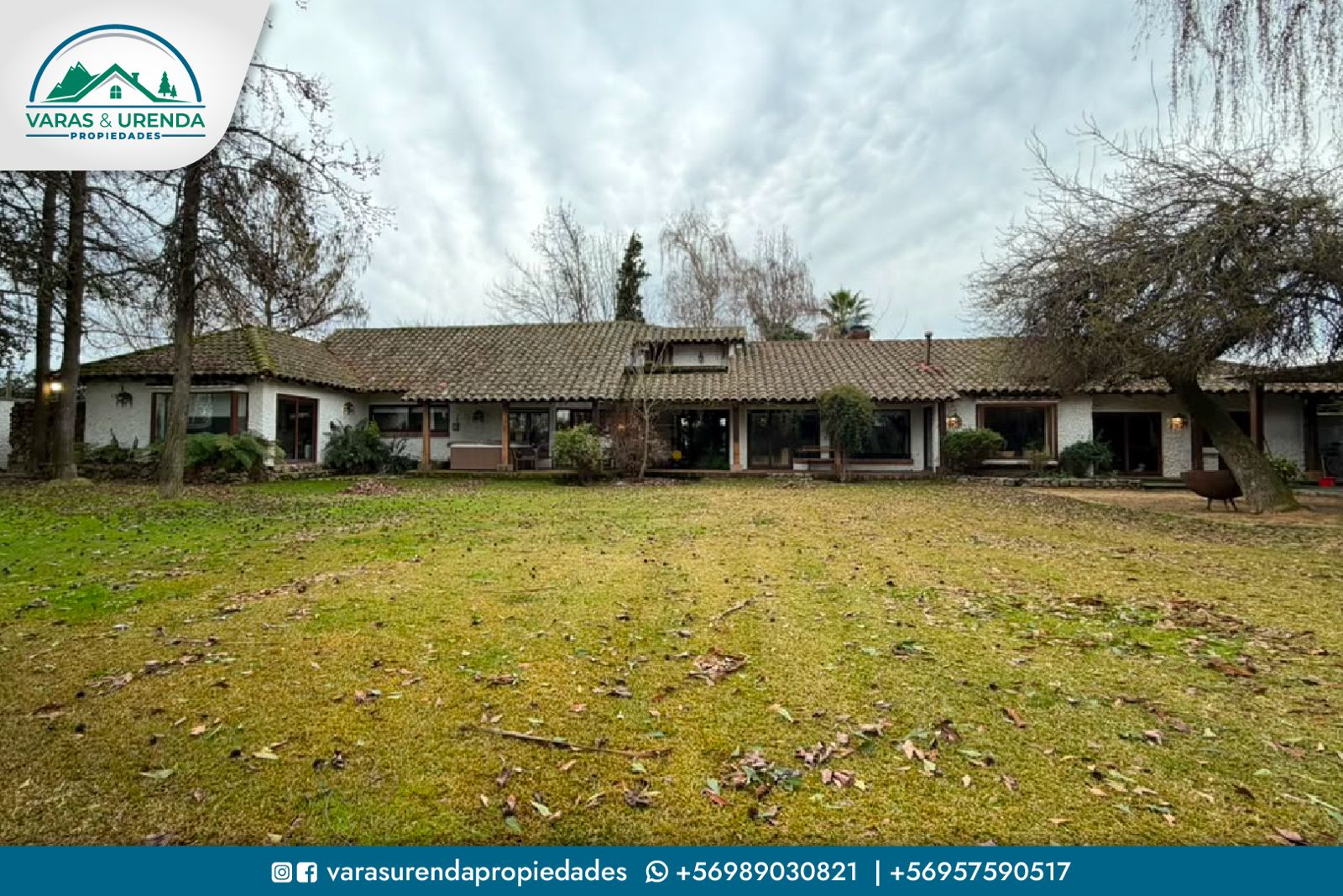 Se Vende espectacular casa estilo chilena de 450 m2 en Hacienda de Teno, Curicó