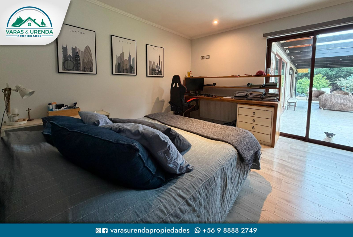 Se Vende casa 330 m2 en sitio 5.000  m2 en Alto de Zapallar, Curicó