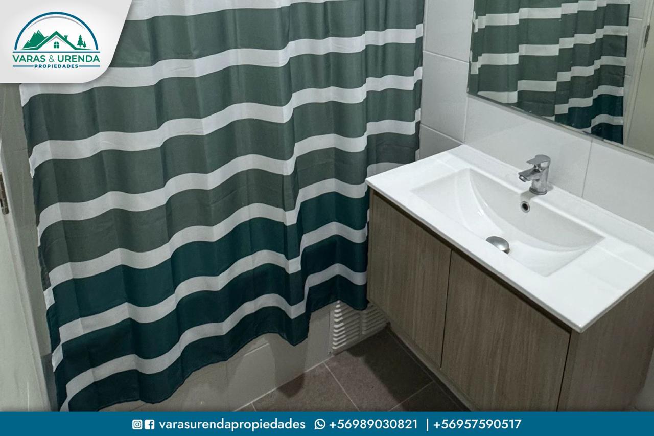 Se Arrienda departamento 38 m2 en Edificio Alto de Quillay, Zapallar, Curicó