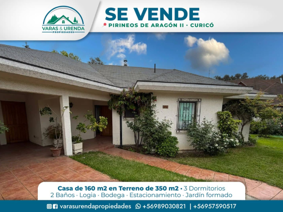 Se Vende excelente casa en los Pirineos de Aragón II, Curicó