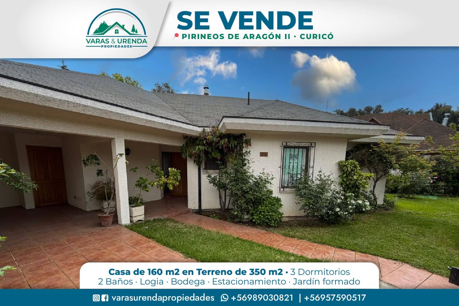 Se Vende excelente casa en los Pirineos de Aragón II, Curicó